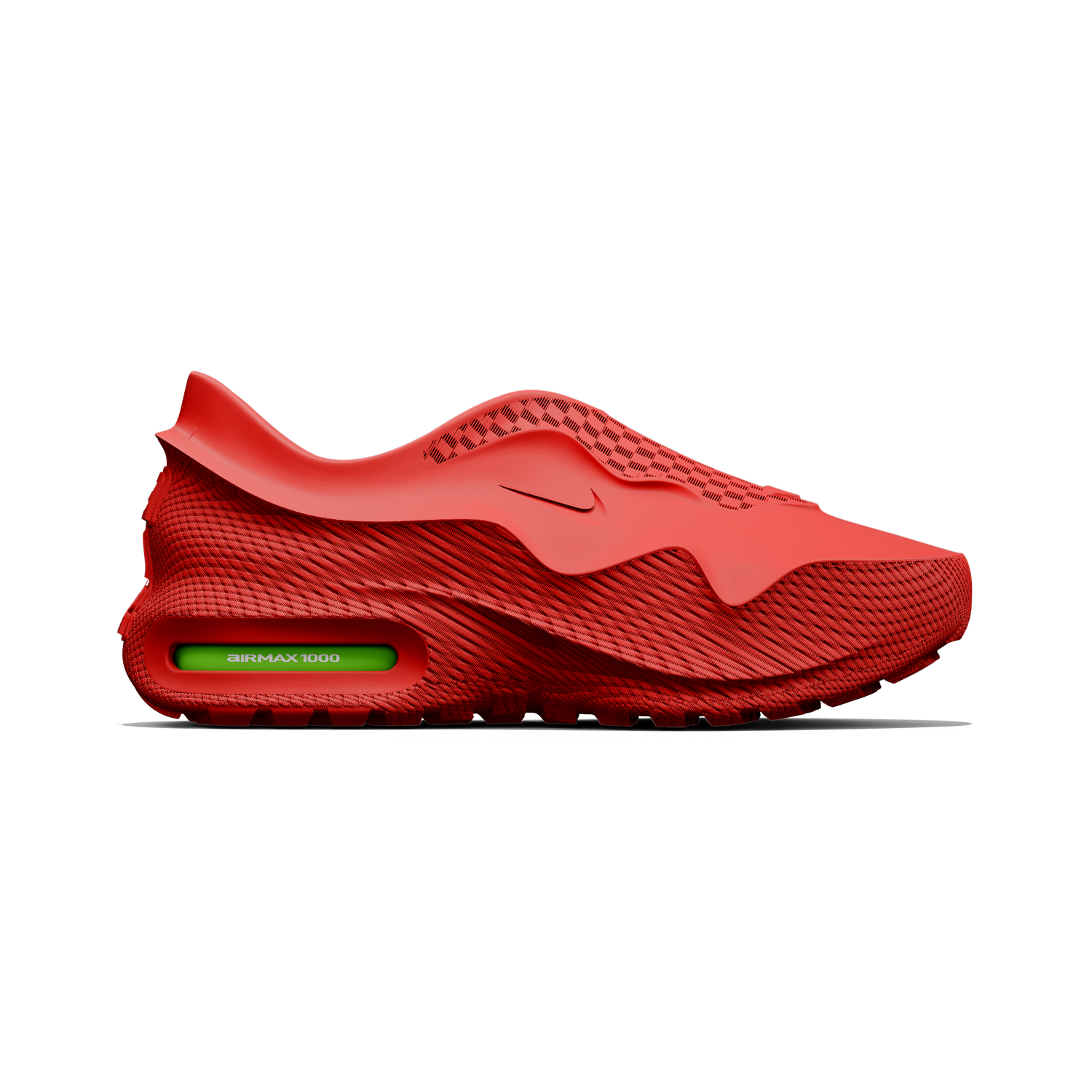 NIKE AIR MAX 1000 - Red/Atomic Green | Zellerfeld NIKE AIR MAX 1000 - Red/Atomic Green | Zellerfeld