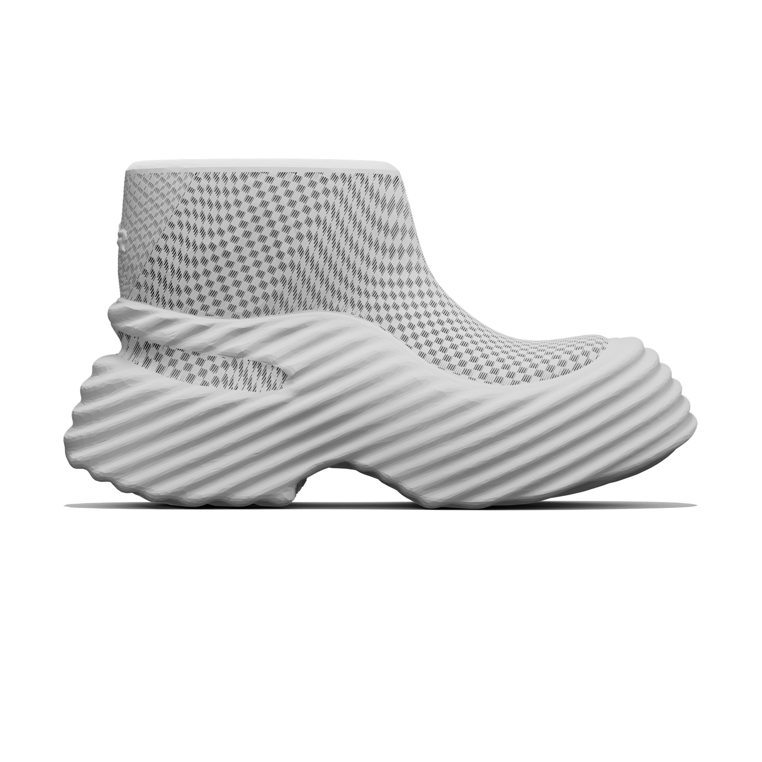 Fractis HIGH - 3D printed shoes - zellerfeld 