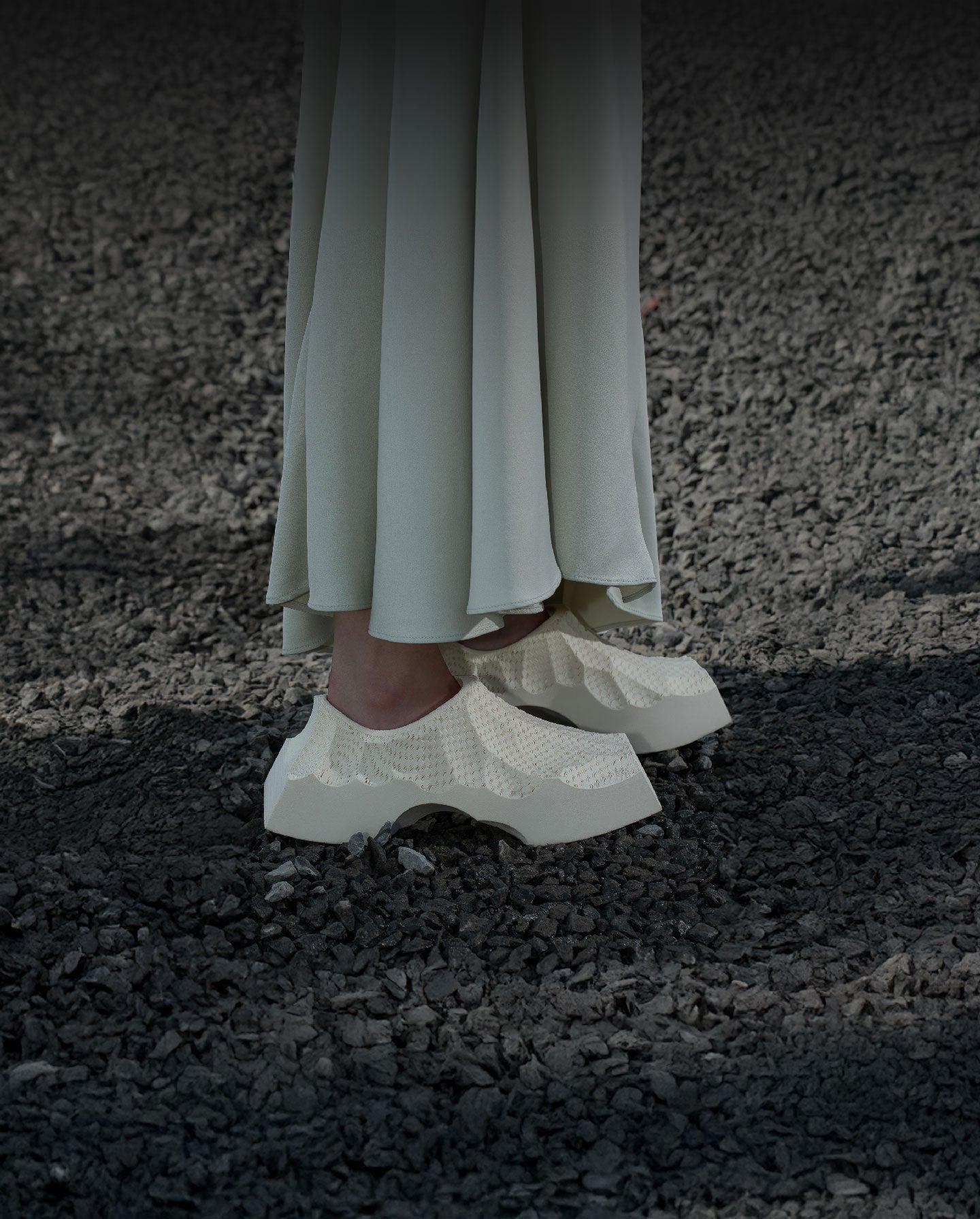 zellerfeld printed shoes on every foot!