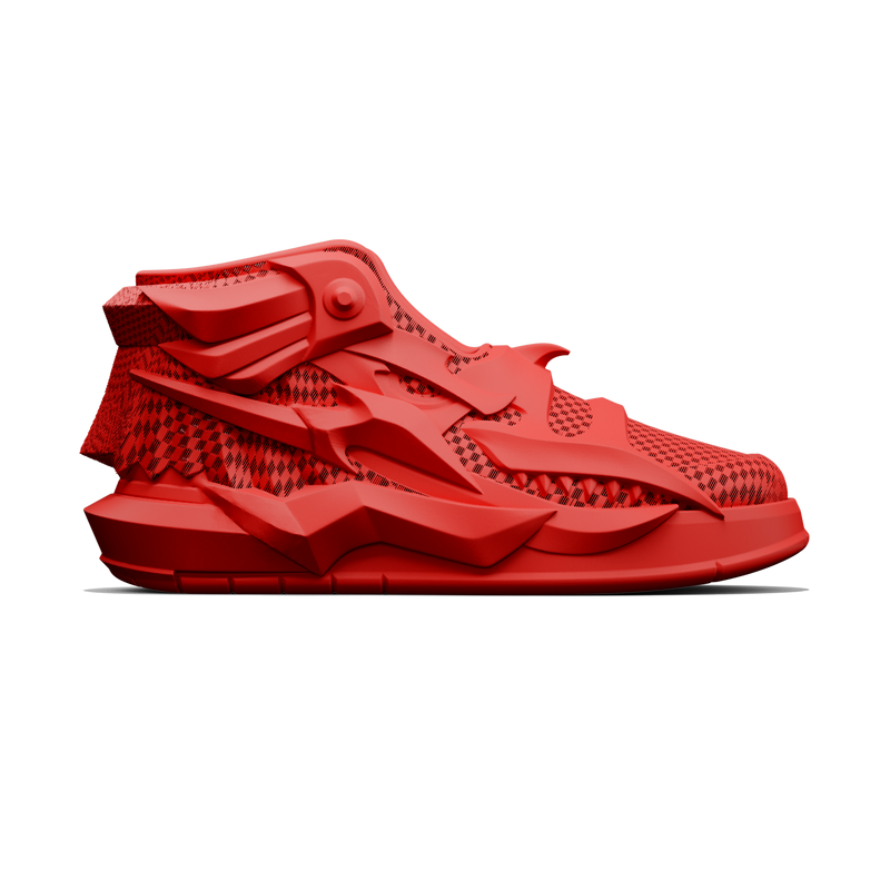 Bladed Dragon - RTFKT | 3D printed Shoes | zellerfeld