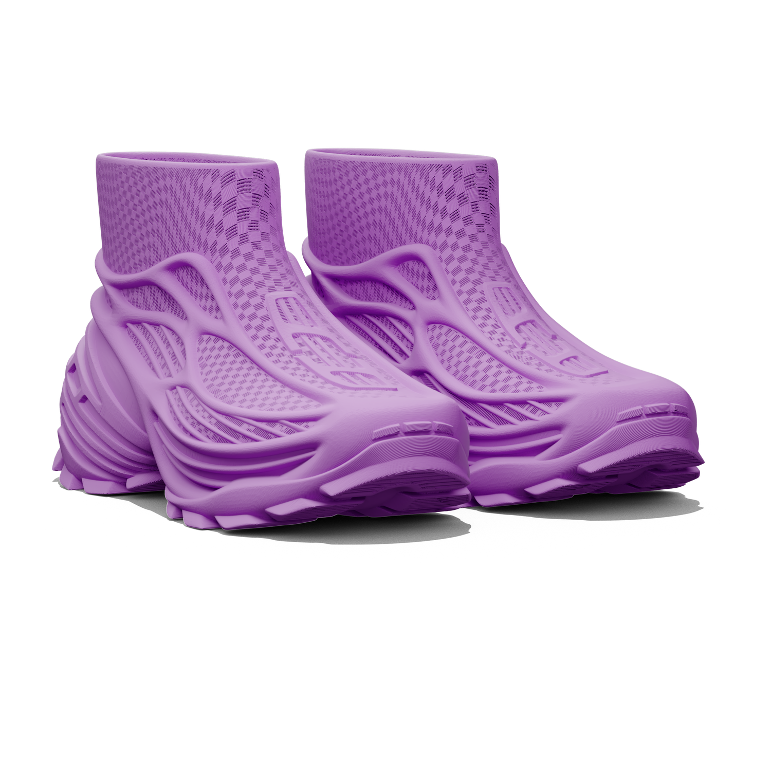 Lotus 02 HIGH - 3D printed shoes - zellerfeld 