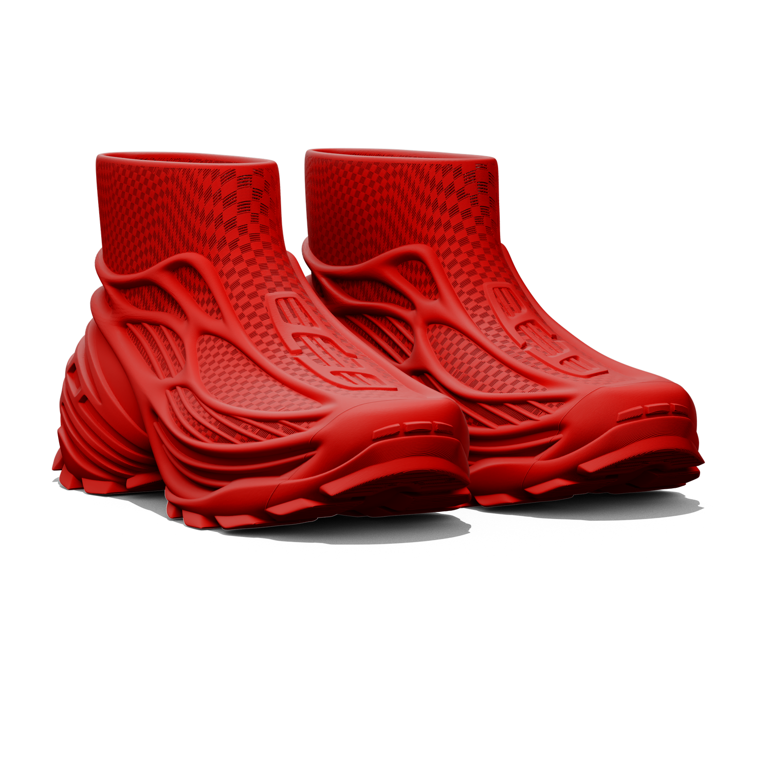 Lotus 02 HIGH - 3D printed shoes - zellerfeld 