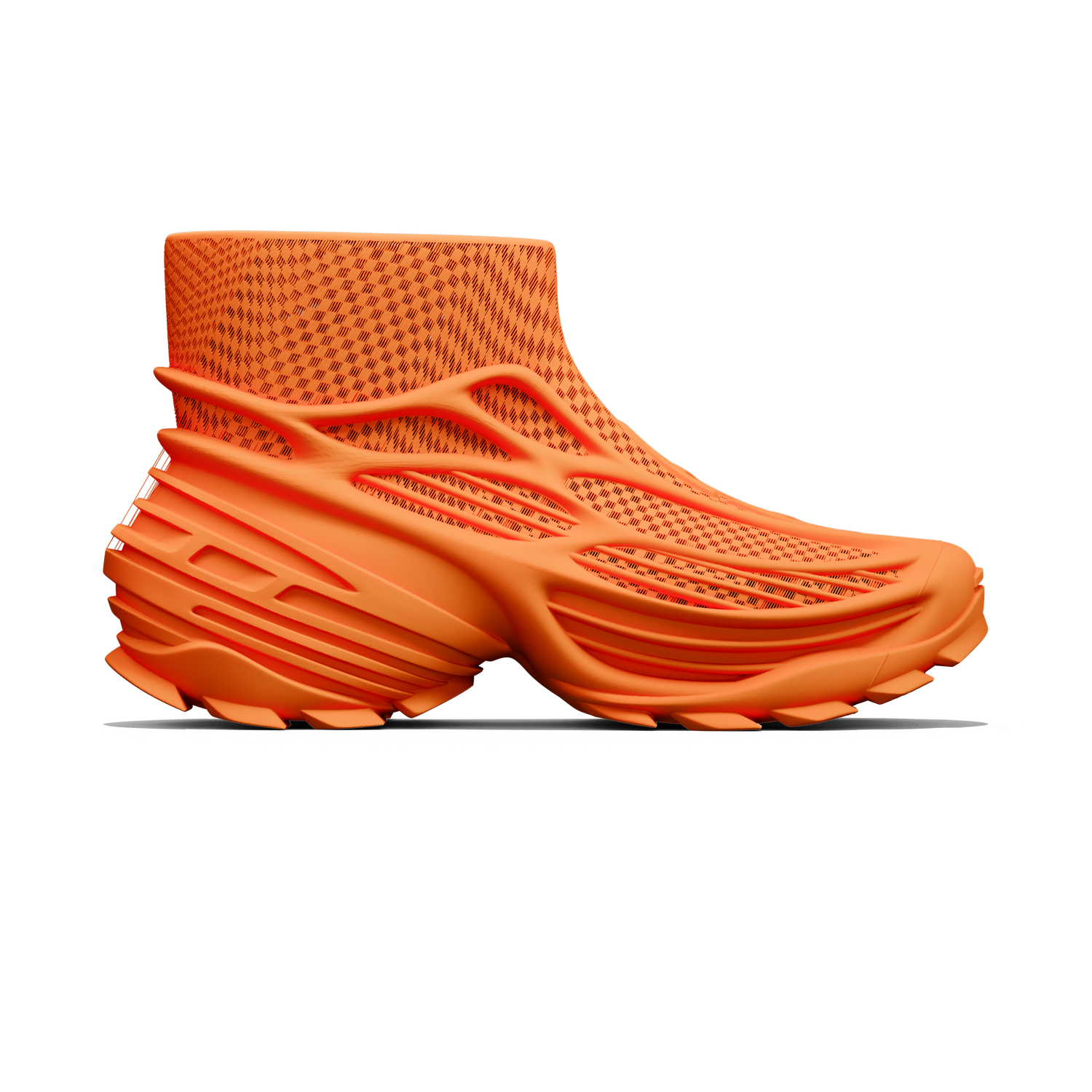 Lotus 02 HIGH - 3D printed shoes - zellerfeld 