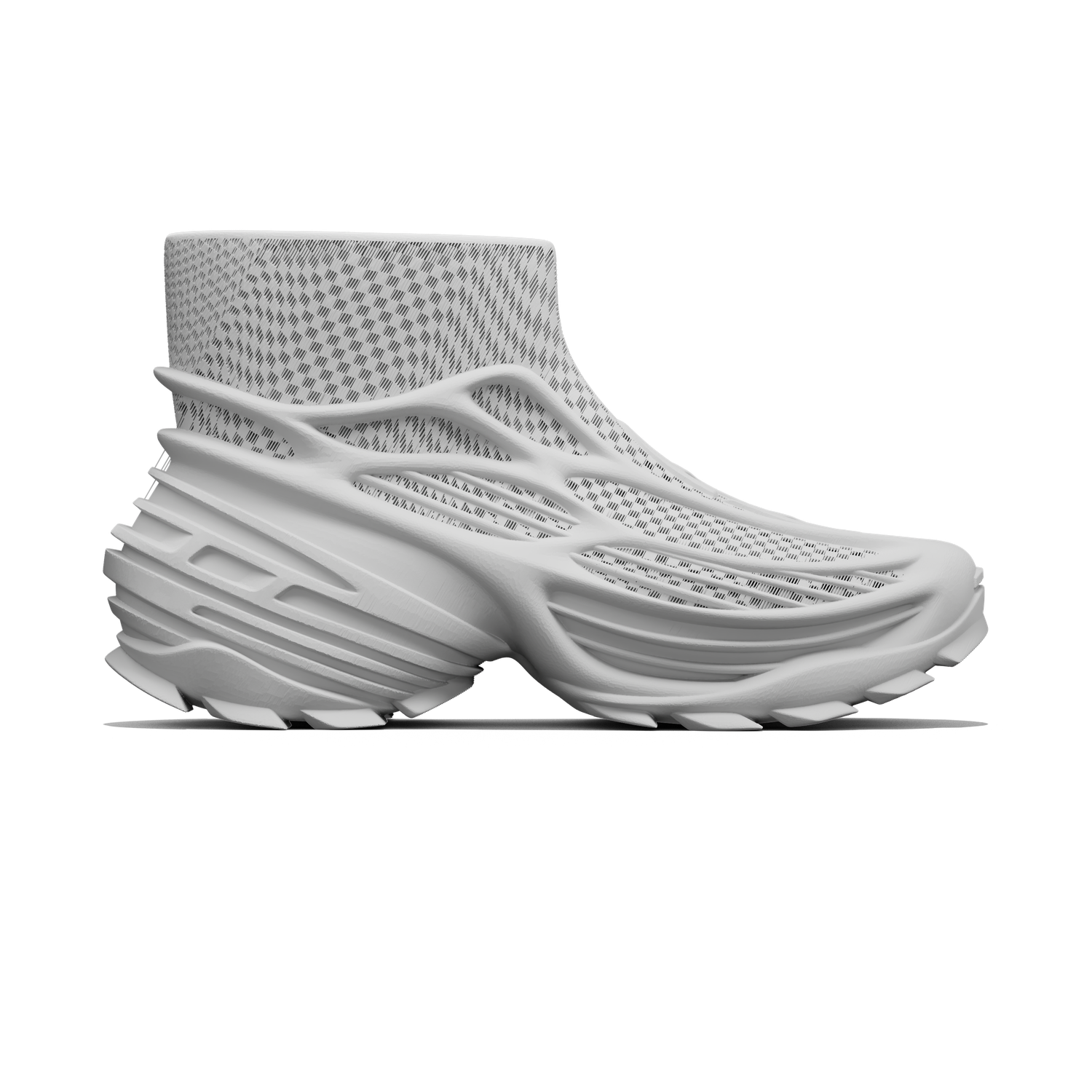 Lotus 02 HIGH - 3D printed shoes - zellerfeld 