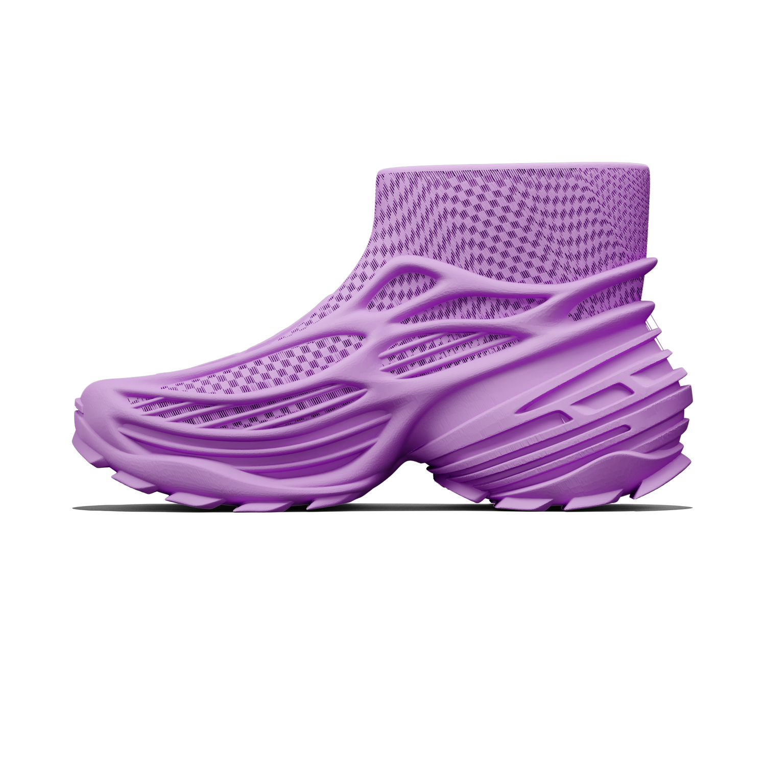 Lotus 02 HIGH - 3D printed shoes - zellerfeld 