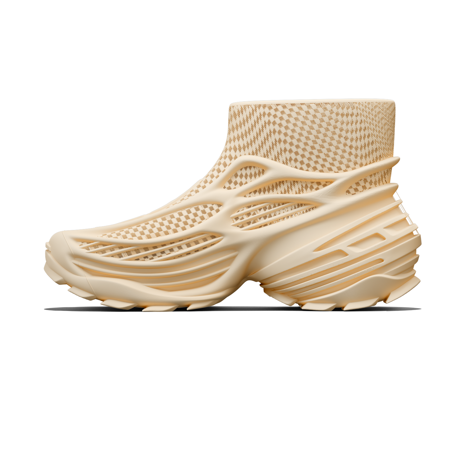 Lotus 02 HIGH - 3D printed shoes - zellerfeld 